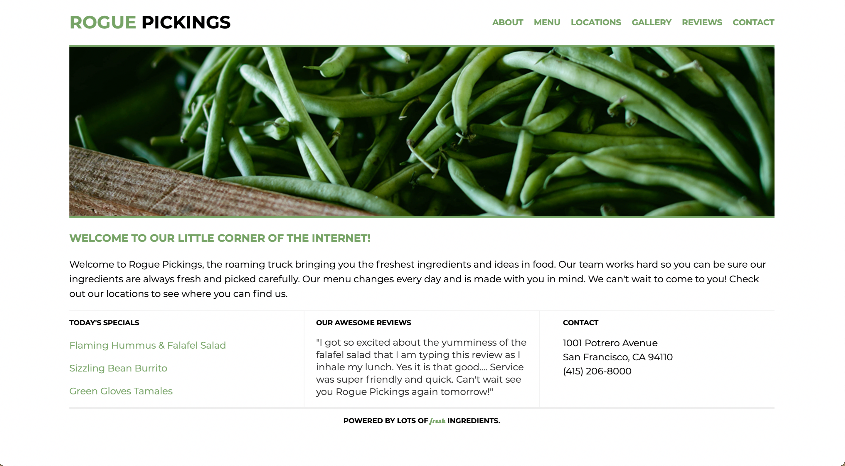 Rogue Pickings website